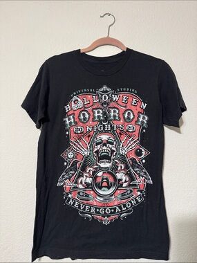 Universal Halloween Horror Nights 2023 Black Graphic Tee